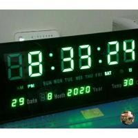 ราคา นาฬิกา LED แขวนผนัง ขนาด 36X15X3CM แสงไฟชัด รุ่นหนา ตัวเรือนสีดำ สำหรับติดบ้าน ออฟฟิศ โรงงาน วัด โรงยิม โรงเรียน MK (20383097969)