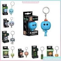ราคา พวงกุญแจ จี้ลูกบอลหิมะ Funko Pop Rick and Morty Mr Meeseeks (23302887294)