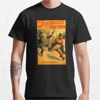 ราคา เสื้อยืดผู้ชาย Sidewalks of New York Classic Women เสื้อยืด (28707182711)