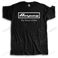 ราคา The Power Of Bass Ampeg เสื้อยืด 100 ผ้าฝ้ายแท้ Amps เครื่องขยายเสียง Amps Amplification Synth Synthesizer เพลงเสียง Randall Mesa (28707182683)