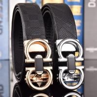 ราคา ใหม่ Ferragamo เข็มขัดลําลองสําหรับธุรกิจสองด้านสําหรับผู้ชายสีดําเปิดตัวในปี 2023 (24534421680)