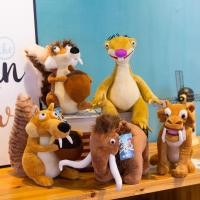 ราคา กระรอก Sloth Tiger ช้าง Mammoth Swordtooth Ice Age ของเล่นตุ๊กตา (22530300322)