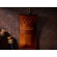 ราคา Samurai Spirit RPG Double Potion Bag Large Dice Bag Tan Leather Bag With Dice Potion Flask Set Dice RPG (23320945663)