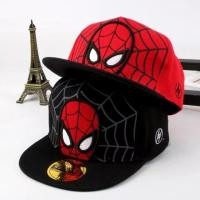 ราคา 1มีสินค้าพร้อมส่งในไทย หมวกเด็กผญ หมวกเก็บhip hopของเด็กชายเด็กโต หมวกแก๊ป ลายสไปเดอร์แมน ปรับขนาดได้ สําหรับเด็ก 3 10 1 (24631479885)
