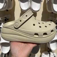 ราคา crocs แท้ CLASSIC CRUSH CLOG รองเท้านิ่มเหมือนเหยียบขี้ รองเท้าไปทะเล (25051327283)
