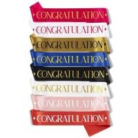 ราคา พร้อมส่งจากไทย สายสะพายปัจฉิม Congratulation (25112853218)