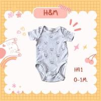 ราคา ชุดบอดี้สูทแขนสั้นH M ชุดเด็กแรกเกิด H M มือ1หลุดQC (24461791010)