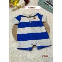 ราคา ชุดรอมเปอร์Carter s แขนสั้น บอดี้สูท ขุดเด็กแรกเกิด มือ1ป้ายห้อย (27907179074)