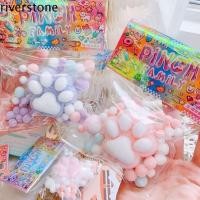 ราคา Riverstone Cat Paw ของเล่นฟื้นตัวช้า Cat Paw PU บีบวาฟเฟิลของเล่น น่ารัก Mini ตลกการ์ตูนวาฟเฟิลช้า Rebound ของเล่นเด็กของเล่น (29753654091)