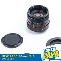 ราคา APSC 50mm F1 8 MK2 เลนส์มือหมุน เลนส์หน้าชัด หลังเบลอ เลนส์ละลาย 50 mm (9551099366)