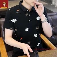 ราคา ผ้าฝ้ายแท้ ฤดูร้อนเสื้อยืดแขนสั้นผู้ชายสไตล์ใหม่เวอร์ชั่นเกาหลีเสื้อโปโลลําลองวัยกลางคนหนุ่มสาววัยกลางคน (25232359857)