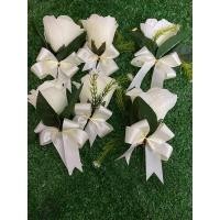 ราคา ดอกไม้ติดหน้าอกเจ้าภาพ เลือกสีธีมได้ใช้ริบบิ้นตามสีดอกไม้ (16438989607)