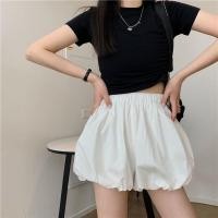 ราคา พร้อมส่ง กางเกงขาสั้นเอวสูงกางเกงฟักทองกางเกงขาสั้นผู้หญิง (29802610531)