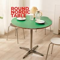 ราคา JIPATACHOBSHOP round nordic table โต๊ะกลม โต๊ะทานข้าว โต๊ะไม้ โต๊ะคาเฟ่ (29655934368)