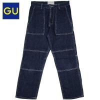 ราคา กางเกงยีนส์ ผ้าไม่หนามาก แบรนด์ GU Denim Baker Pants 29 30 (26757504645)
