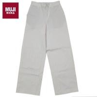 ราคา กางเกงชิโน เอวหลังสม็อค แบรนด์ Muji 24 26 (26107585246)