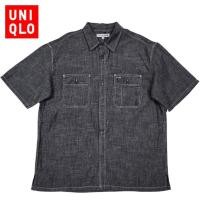 ราคา เสื้อเชิ้ตผ้าฝ้ายแชมเบรย์ แบรนด์ Uniqlo Jwanderson หน้าผ้า 48 ชาย (24984620356)