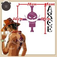 ราคา พร้อมส่ง tattoo แทททู one piece วันพีซ Portgas D Ace พอร์ทกัส ดี เอส (25926496568)
