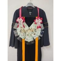 ราคา พวงธนบัตรหัวใจ ใส่แบงค์ได้ 10 ใบ ฟรี สติกเกอร์ congratulations (21594066328)