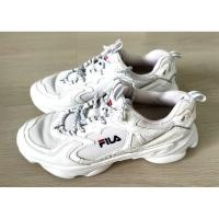 ราคา รองเท้าผ้าใบผูกสายสีขาว Fila ผ้าใบตาข่าย ไซร้ 24 หรือ 24 5 ใส่ได้ สภาพถ่ายจากของจริงตามที่ลงรูป (29703792248)