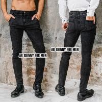 ราคา AB Skinny For Men สีดำฟอก กางเกงสกินนี่ยีนส์ 16 สี ของแท้ จากเพจดัง 80 000 Like กางเกง AB สกินนี่ยีนส์ ผู้ชาย (20779962624)