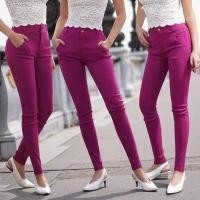 ราคา AB Skinny สีม่วงชมพู กางเกงสกินนี่ยีนส์ ของแท้ จากเพจดัง 300 000 Like กางเกง AB สกินนี่ยีนส์ ผู้หญิง (2243318751)