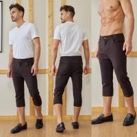 ราคา AB Skinny For Men สีน้ำตาลเข้ม กางเกง 7 ส่วน ของแท้ จากเพจดัง 80 000 Like กางเกง AB สกินนี่ยีนส์ ผู้ชาย (26303243965)