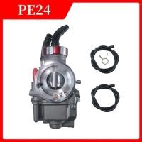 ราคา คาร์บูเรเตอร์รถจักรยานยนต์ PE24 KX80 KX100 KX125 NSR150 125cc 150cc เหมาะสําหรับ Apollo TaoTao Lifan Honda SSR Hawk Pit (28155550255)