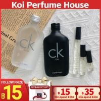 ราคา น้ําหอมแท้ 100 แบ่งขาย CK One CK be EDT 2ml 5ml 10ml น้ําหอม unisex (25384574239)
