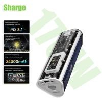ราคา Sharge shargeek แบตเตอรี่แล็ปท็อป 170W 24000MAh พร้อมหน้าจอ IPS DC และพอร์ต USB C 2 พอร์ต (25820972514)