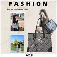 ราคา โปรโมชั่นของแท้ใหม่เอี่ยม MLB NY tote bag กระเป๋าmlb กระเป๋า สะพาย ใบใหญ่ กระเป๋าmlbแท้ (28756837254)