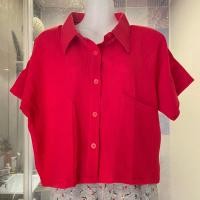 ราคา เสื้อผ้าสาลูสีพื้น อก42 44 มีหลายแบบ (23349208277)
