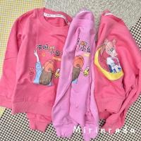 ราคา เสื้อแขนยาวเด็ก สเวตเตอร์เด็กคอกลม เสื้อกันหนาวเด็ก เนื้อผ้าคอตตอน 100 สกรีนลายการ์ตูน (22726632907)