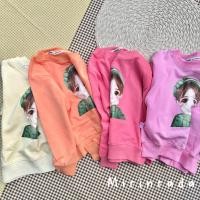 ราคา เสื้อแขนยาวเด็ก สเวตเตอร์เด็กคอกลม เสื้อกันหนาวเด็ก เนื้อผ้าคอตตอน 100 สกรีนลายการ์ตูนน่ารักๆ (22326615825)