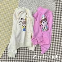 ราคา เสื้อแขนยาว สเวตเตอร์เด็กคอกลม เสื้อกันหนาวเด็ก เนื้อผ้าคอตตอน 100 สกรีนลายการ์ตูนผู้หญิงน่ารัก (22226628244)