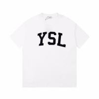 ราคา 24ss ใหม่ Luxury Designer YSL พิมพ์เสื้อผู้ชายผู้หญิงกีฬา Streetwear Sweatshirt เสื้อยืดกลางแจ้ง (29157640014)
