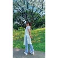 ราคา ชุดเดรสผูกข้างสไตล์มินิมอล (22040449558)