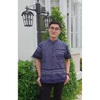 ราคา เสื้อลายขอคอจีน ผู้ชาย (24779998735)