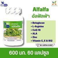 ราคา อัลฟาฟ่า Alfalfa Plus อัลฟัลฟ่า 600mg 60cps ตราบลูเบิร์ด (21045288229)