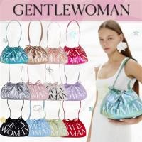ราคา กระเป๋าเกี๊ยว GENTLEWOMAN DUMPLING BAG DRAWSTRING BAG Crossbody Casual Tote Bag กระเป๋าผ้า ผู้หญ (26151217622)
