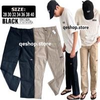 ราคา กางเกงขายาว ดิ้กกี้ ขากระบอก ขาต่อ dickies เอว24 40 ทรงช่าง วินเทจ ชายหญิงใส่ได้ (19839928858)