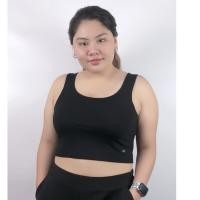 ราคา ½ กล้ามตรง ไซส์ XXL ครอป เสื้อสาวอวบ เสื้อซับใน เสื้อกล้าม สาวอวบ พลัสไซส์ ชุดคนอ้วน tanktop RX B (2316050666)