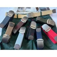 ราคา เข็มขัดหัวล็อคอัตโนมัติ เข็มขัดทหาร เข็มขัดผ้า หัวเรียบ มี 9 สี BV218 (21363393616)