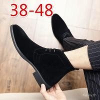 ราคา Chelsea Boots Men s Shoes Boots Martin Boots Dr Martens Boots Leisure Boots Martin Shoes Desert Boots Lace up Boots Mid Cut Boots Chelsea Boots High Top Leather Shoes Men s Boots Large Size Boots45 46