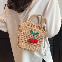 ราคา กระเป๋าใส่ตะกร้าผักที่นิยมในโลกออนไลน์กระเป๋าใบเล็กใบเล็กสานสานฟางสำหรับฤดูร้อน2024ins กระเป๋าชายหาดสำหรับวันหยุดสไตล์พระ (29456949256)