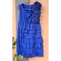ราคา เดรสแขนกุดสีน้ำเงิน ใส่ไปงาน งานแต่ง ธีมน้ำเงิน (24955331637)
