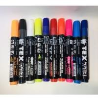ราคา ปากกาไวท์บอร์ด ชอล์คสีสะท้อนแสง ลบได้ TEX 713 (9356168797)