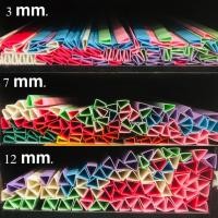 ราคา สันรูด 3 7 12 มม คละสีทึบ (14319137765)