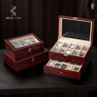 ราคา สีสีแดงกล่องเก็บนาฬิกา High End ครัวเรือนผู้ชายผู้หญิงนาฬิกาข้อมือนาฬิกาอิเล็กทรอนิกส์กล่องนาฬิกากล่องแสดงนาฬิกา (28757493685)