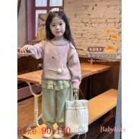 ราคา Babykids เด็กทารก 2024 ชุดกางเกงวอร์มเสื้อกันหนาวเด็กผู้หญิงแฟชั่นเวอร์ชั่นเกาหลี (27705939055)